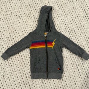 Kids Aviator Nation 5 Stripe Hoodie
